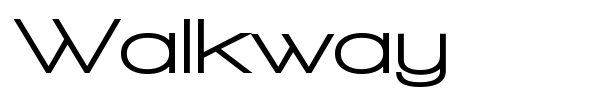 Walkway font preview